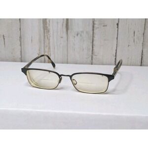 Salt Eyeglasses Frames Bennett BRBRN Square Full Rim 53-17-149 Handcrafted Japan
